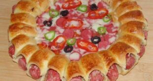 Sausage rim pizza recipe
