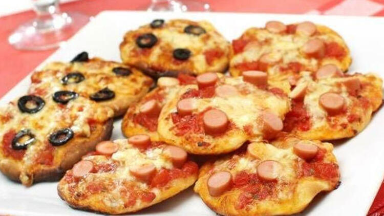 Minik pizzalar tarifi