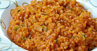 Sour rice recipe