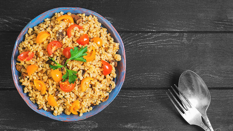 Yeşil mercimek yemeğinden bulgur pilavı tarifi
