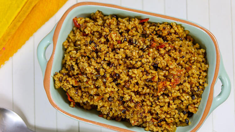 Fırında bulgur dolması tarifi