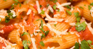 Pasta with sauce in one pot