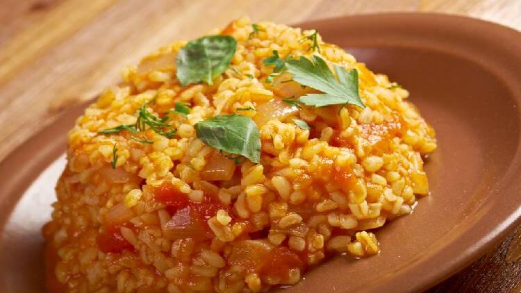Sebzeli bulgur pilavı tarifi
