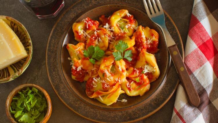 Ispanaklı ravioli tarifi
