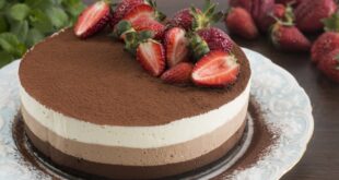 No-Bake-Triple-Chocolate-Mousse-Cake-Recipe