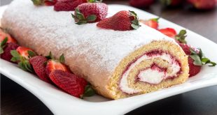 Strawberry-Swiss-Roll-Recipe
