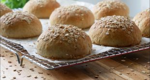 Haferflocken-Brotchen-Backen-Rezept-Baking-Oatmeal-Bread-Rolls-Recipe-ENG-SUBS