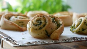 Krauterbutter-Schnecken-Backen-Rezept-Baking-Herbed-Butter-Bread-Rolls-Recipe-ENG-SUBS